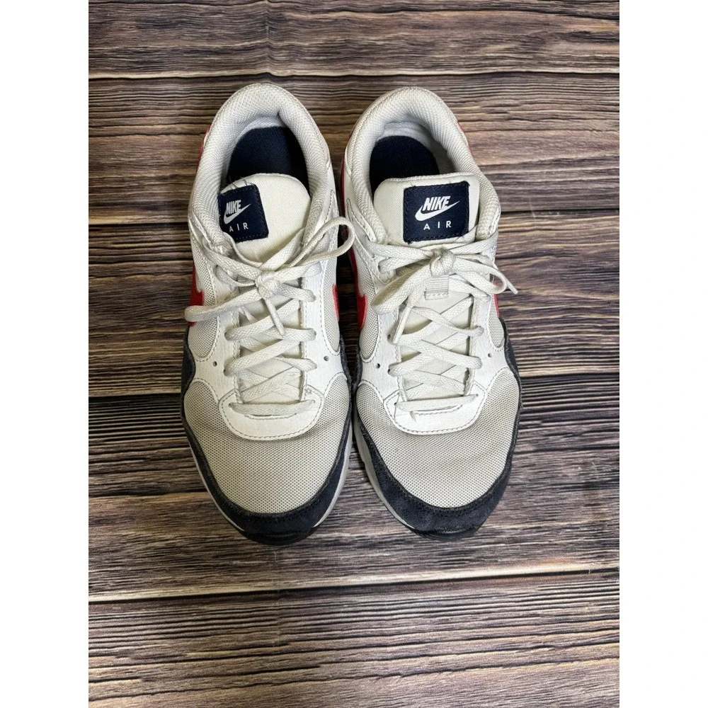 Nike Air Max 6Y Boys Girls Sneakers  White Red Black CZ5358-103 Casual Running